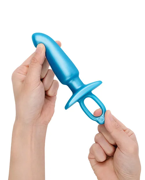 BVibe Butties Hither Tapered Prostate Plug Blue Cotr INC Anal