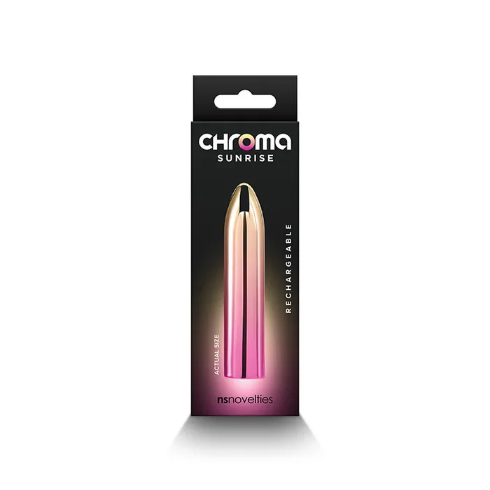 Female Sex Toys NS Novelties Chroma Sunrise Rechargeable Bullet Female Sex Toys NS Novelties Chroma Sunrise Rechargeable Bullet