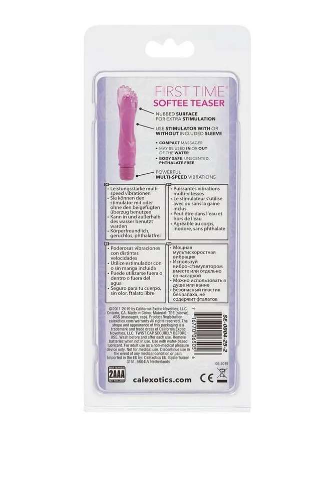 First Time Female Sex Toys First Time Softee Teaser Vibrator
