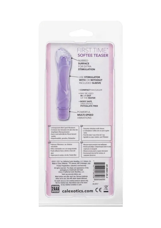 First Time Female Sex Toys First Time Softee Teaser Vibrator