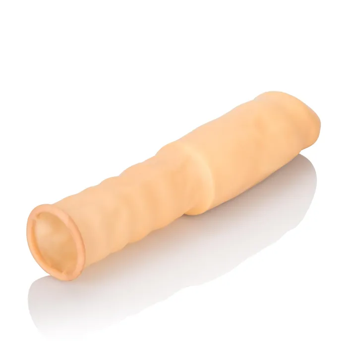 Anal CalExotics 4 Inch Latex Extension Ivory Anal CalExotics 4 Inch Latex Extension Ivory