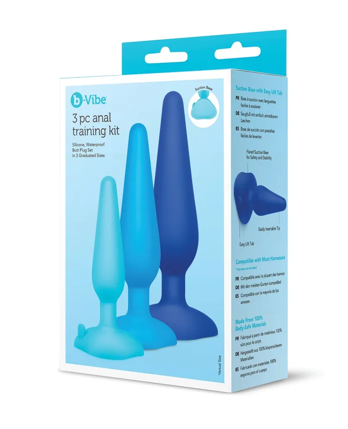 Cotr Anal BVibe Anal Training Kit 3pc Set