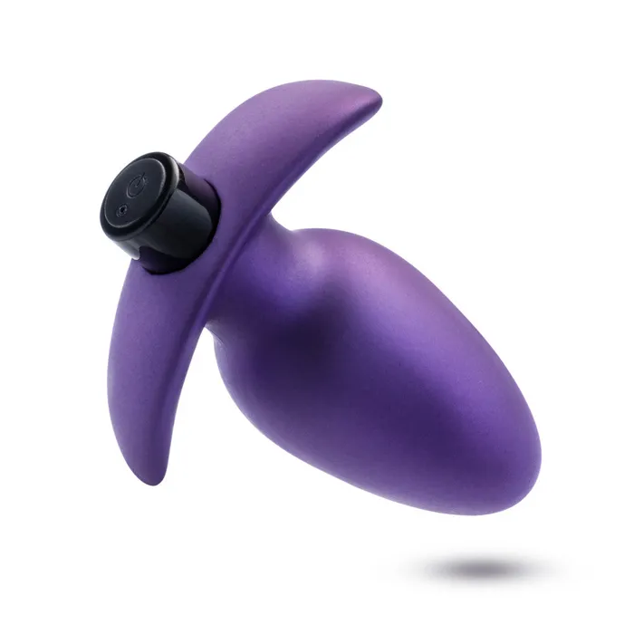 Anal Blush Anal Adventures Matrix By Blush Excelsior Plug Tapered Tip Widens For Filling Sensations in Astro Violet With Stayput Technology AnchorTech Base