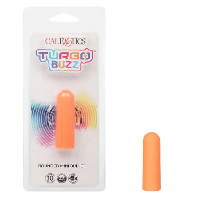 California Exotic Novelties Turbo Buzz Round Mini Bullet Orange Compact Powerful 10Function Vibrator Female Sex Toys California Exotic Novelties Turbo Buzz Round Mini Bullet Orange Compact Powerful 10Function Vibrator Female Sex Toys