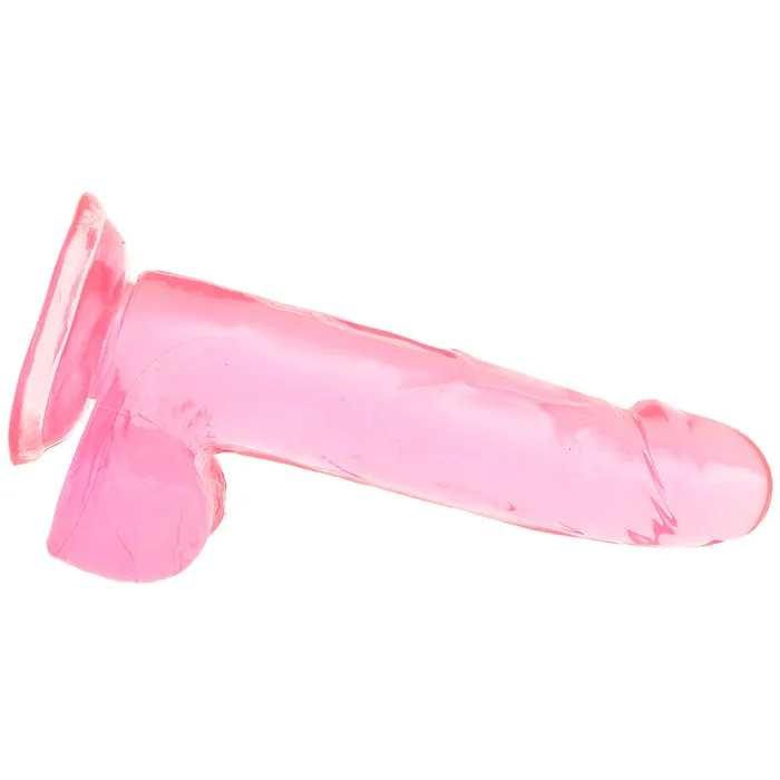 Dildos CalExotics Size Queen 6 Inch Jelly Dildo in Pink Dildos CalExotics Size Queen 6 Inch Jelly Dildo in Pink