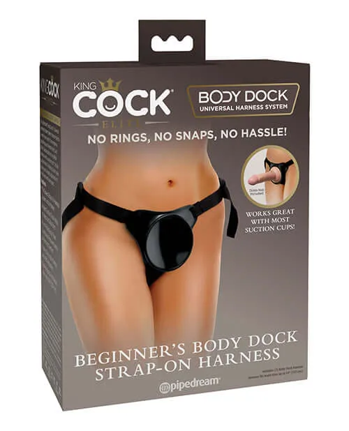 King Cock Elite Beginners Body Dock Strap On Harness Pipedream Products Female Sex Toys King Cock Elite Beginners Body Dock Strap On Harness Pipedream Products Female Sex Toys
