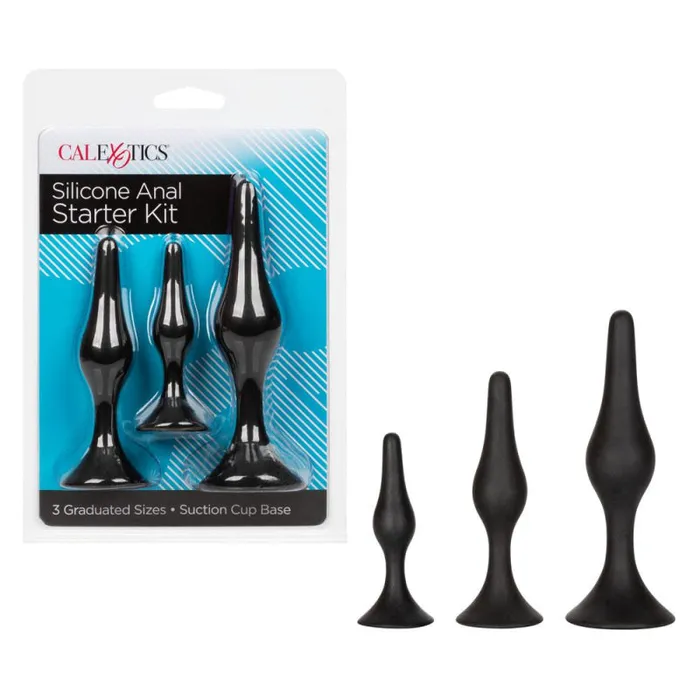 Anal Calexotics Silicone Anal Starter Kit Anal Calexotics Silicone Anal Starter Kit