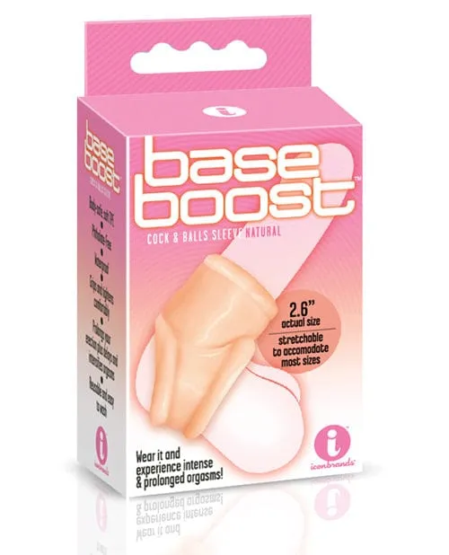 Dildos The 9s The 9s Base Boost Cock Balls Sleeve