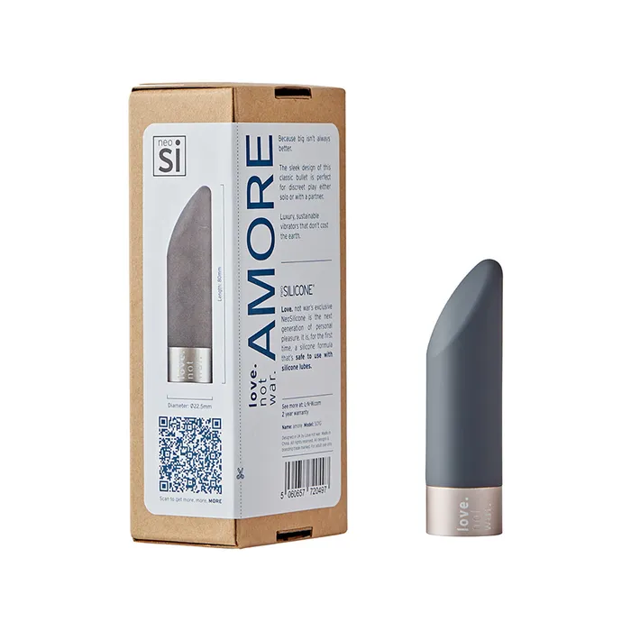 Vibrators Love Not War Amore Head Grey Love Not War