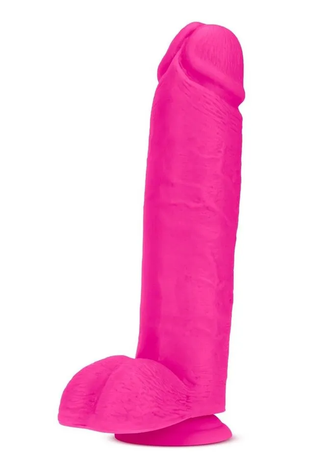 Au Naturel Female Sex Toys Au Naturel Bold Huge Dildo with Suction Cup and Balls