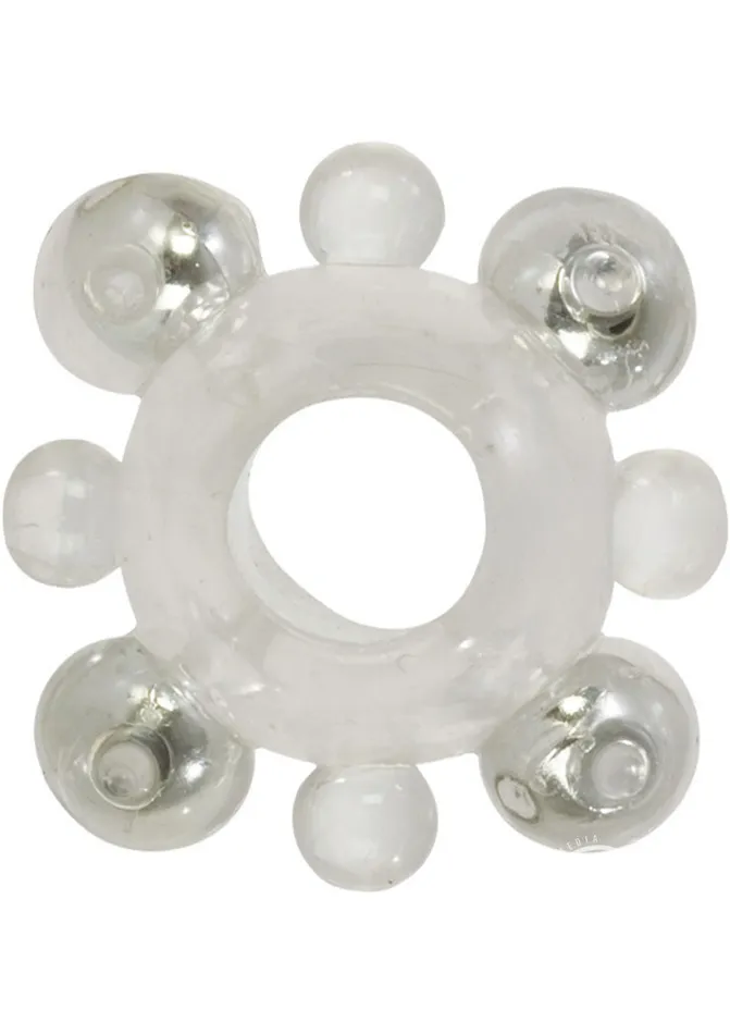 Basic Essentials Male Sex Toys Basic Essentials Enhancer Cock Ring with Beads