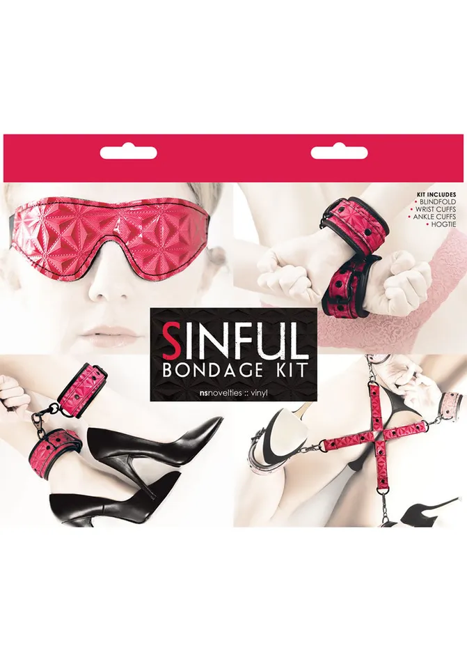 Couples Sinful by NS Novelties Sinful Bondage Vinyl Kit