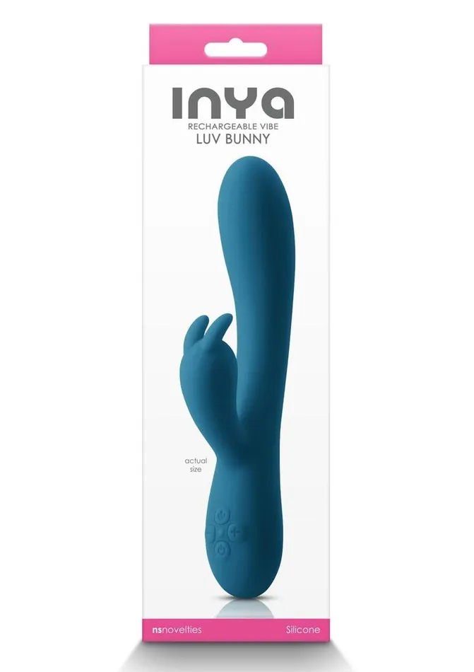 Inya Female Sex Toys Inya Love Bunny Rechargeable Silicone Rabbit Vibrator