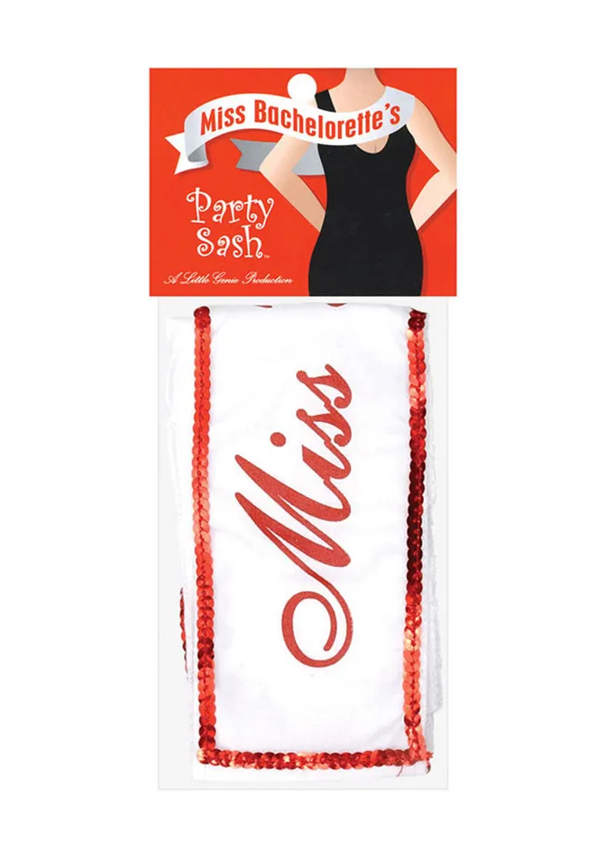 Miss Bachelorette Party Sash Sashes and Wearables Vibrators