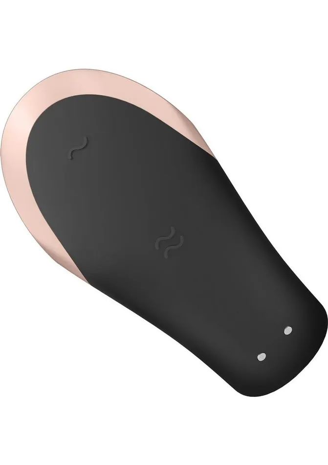 Satisfyer Double Love Silicone Rechargeable Dual Vibrator with Remote Control Satisfyer Female Sex Toys