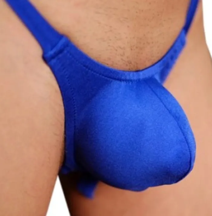Ballisticmetal Anal Panic Attack Thong Bikini with Butt Plug Option