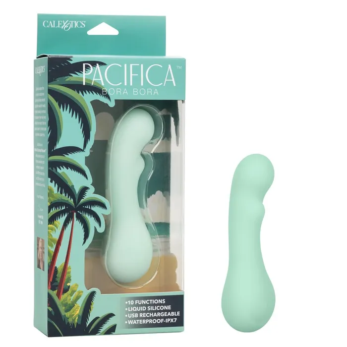 CalExotics Vibrators Pacifica Bora Bora Green