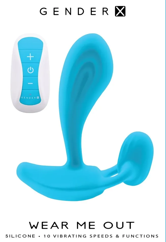 Evolved Gender X Vibrators Wear Me Out Blue