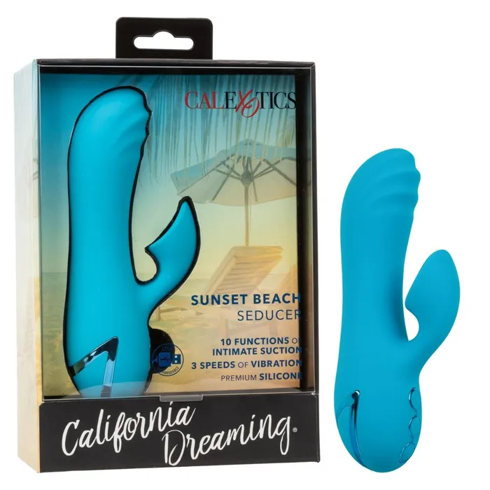 Vibrators California Dreaming Sunset Beach Seducer Blue CalExotics