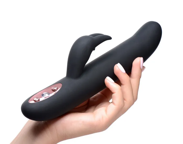 XR Brands inmi Female Sex Toys Royal Rabbits Bling Bunny 10x Flexing Rabbit Vibrator