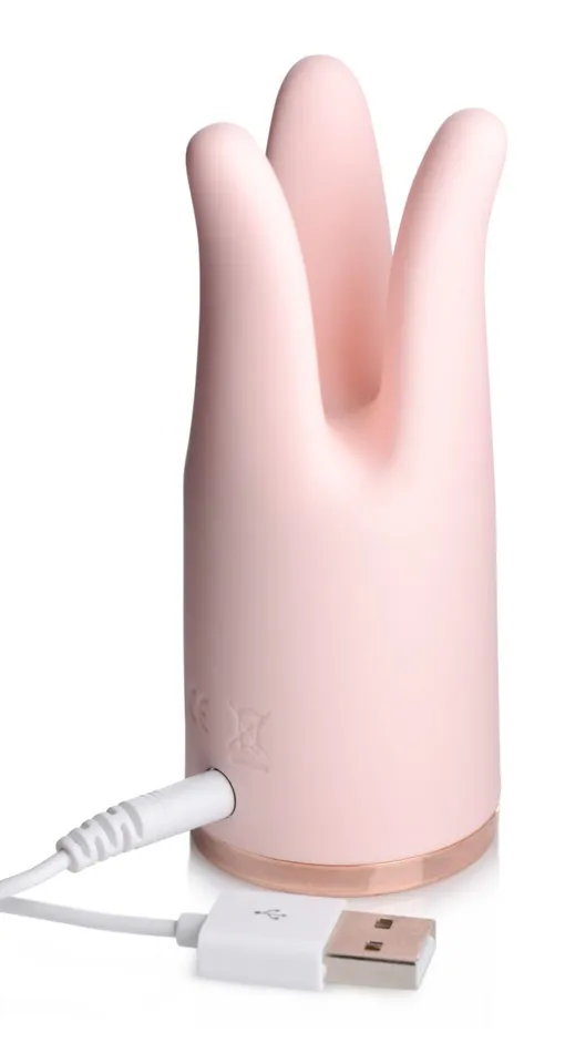 XR Brands inmi Vibrators Vibrassage Twirl 10x Vibrating Clit Teaser Pink XR Brands inmi Vibrators Vibrassage Twirl 10x Vibrating Clit Teaser Pink