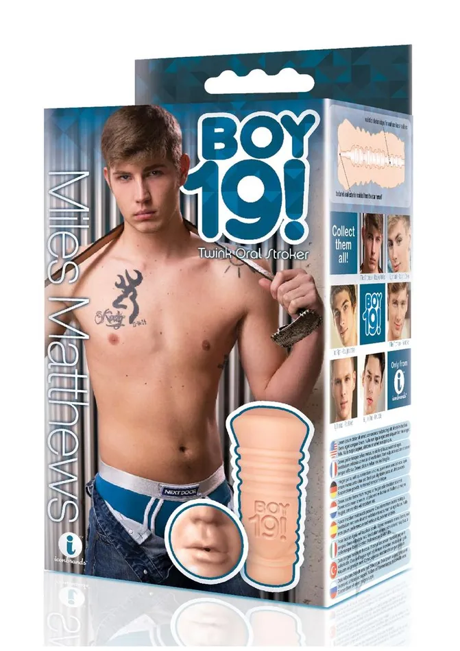 Boy 19 Male Sex Toys Boy 19 Twink Stroker Miles Mathews