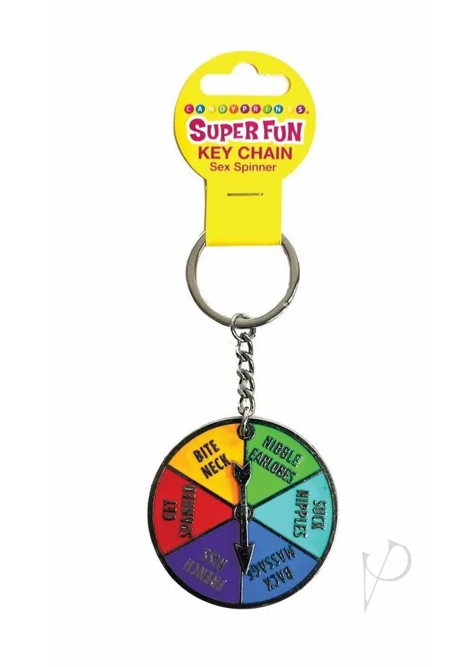 Candyprints Party Super Fun Key Chain Sex Spinner Female Sex Toys