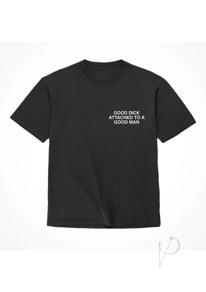 Doc Johnson Enterprises Vibrators Alf Good Dick Attached Tshirt Lg Blk