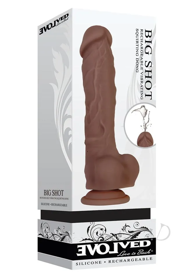 Evolved Dildos Big Shot Dark