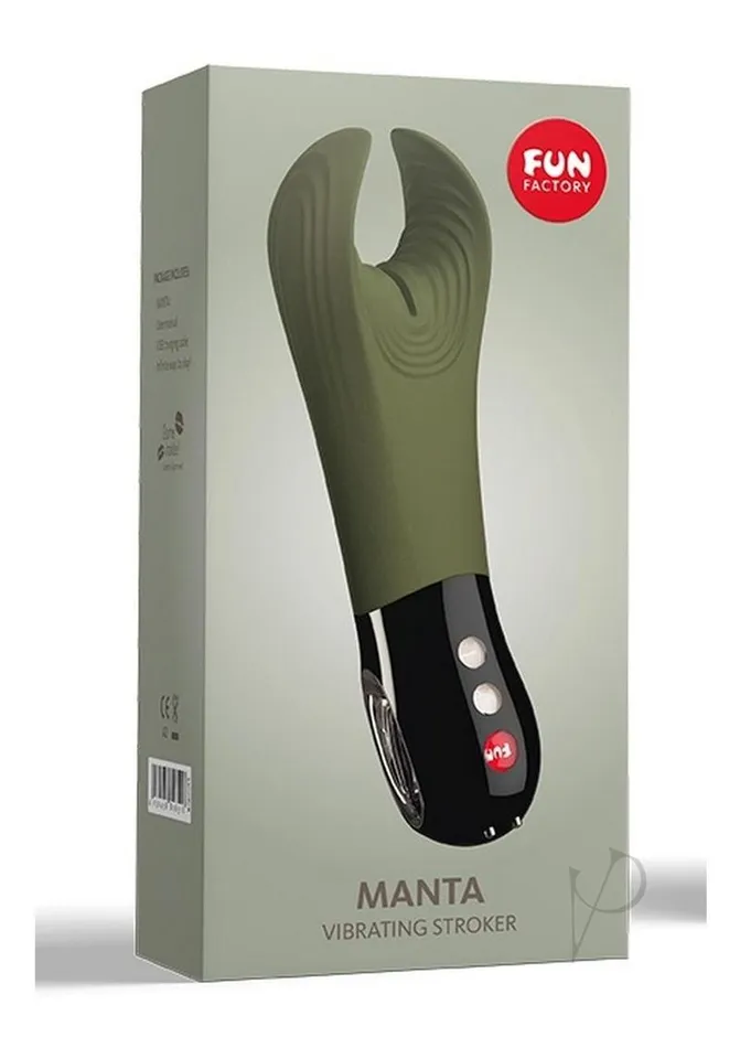 Fun Factory Vibrators Manta Moss Green
